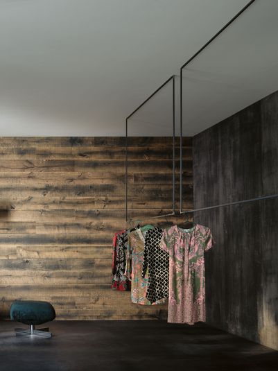Landegger Wand Holzwand Waldwand Vintage 1